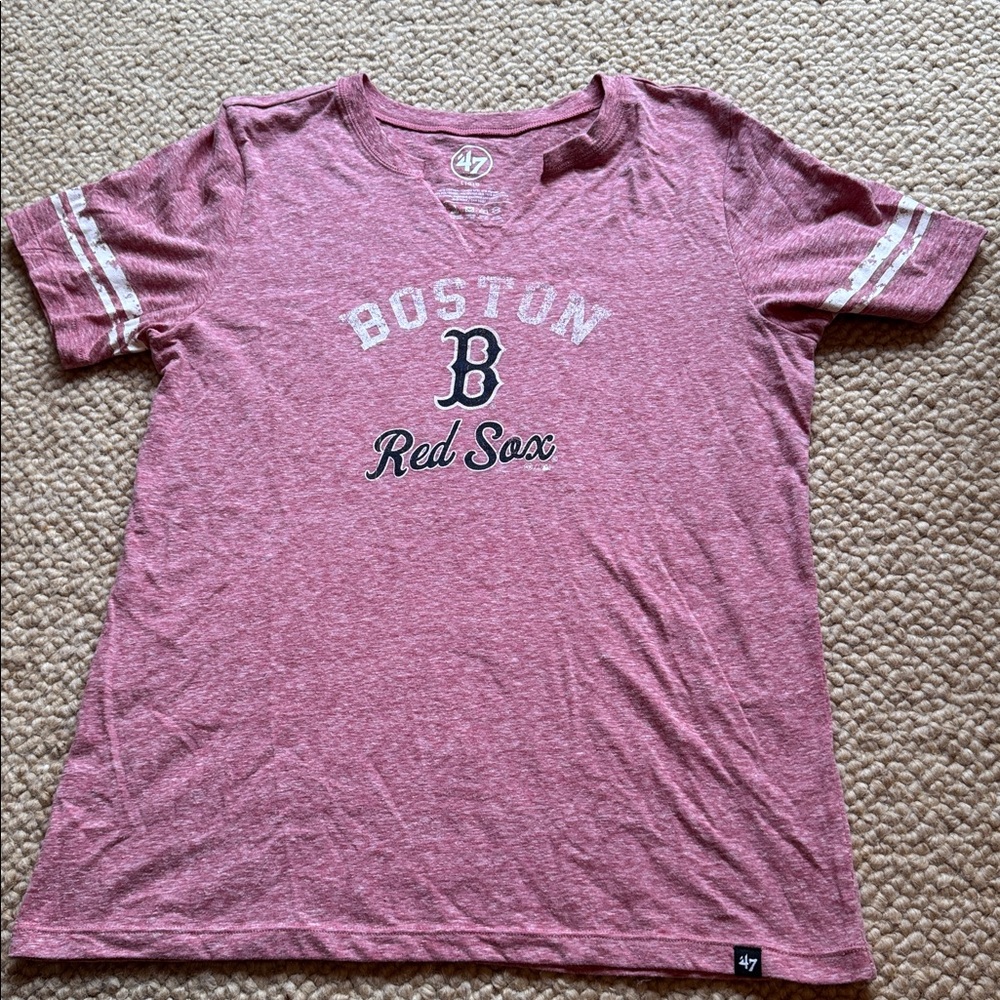 '47 MLB Boston Red Sox Heathered Tee - Woman’s Large